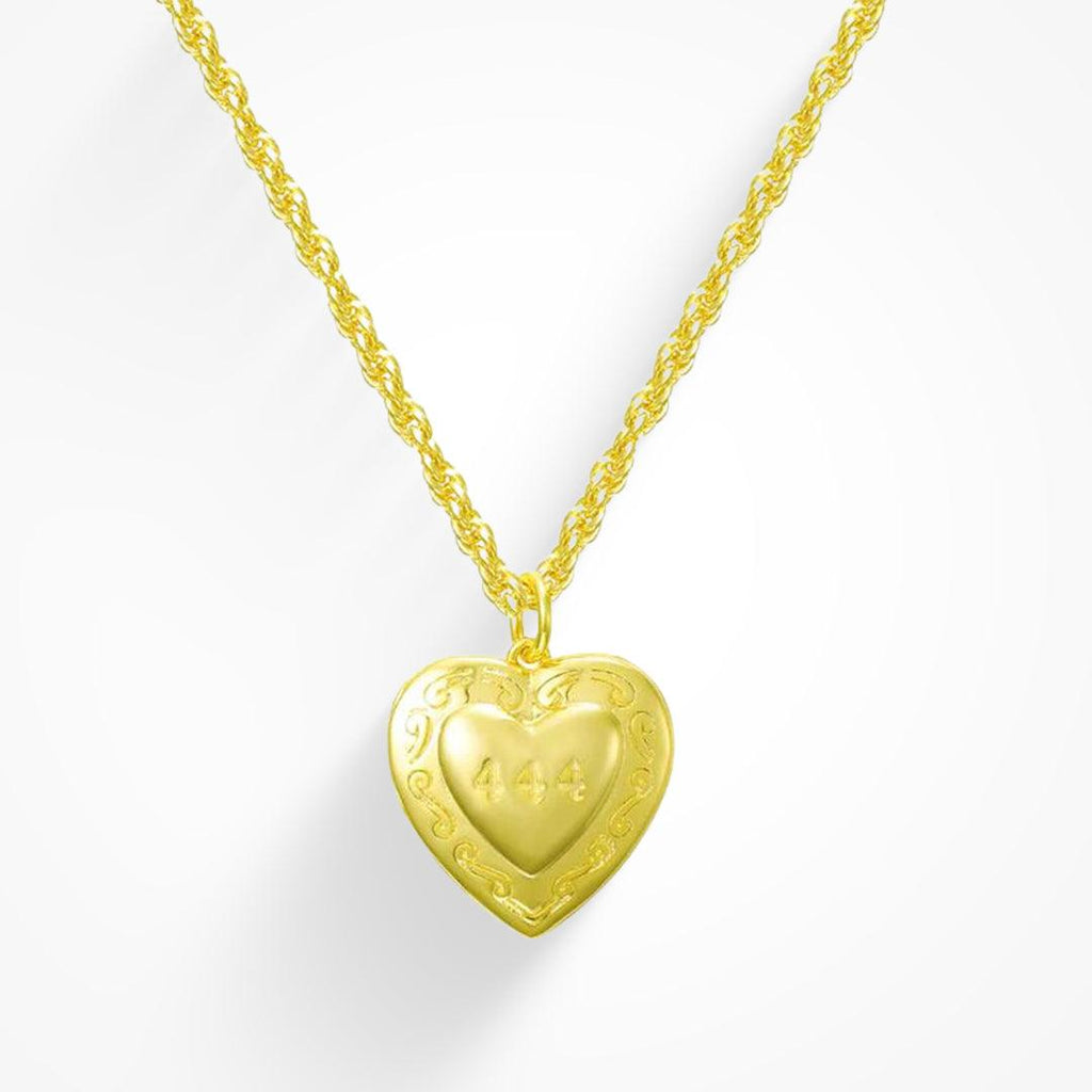 Evry Jewels 444 You Locket Necklace
