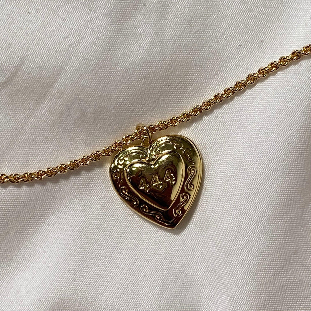 Evry Jewels 444 You Locket Necklace