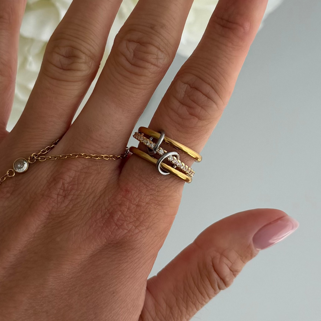 Evry Jewels Opposites Attract Ring