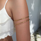 Evry Jewels Double Take Arm Cuff