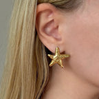 Evry Jewels Golden Starfish 4 Piece Set