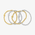 Evry Jewels Coastal Beaded Bracelet 4 Piece Set