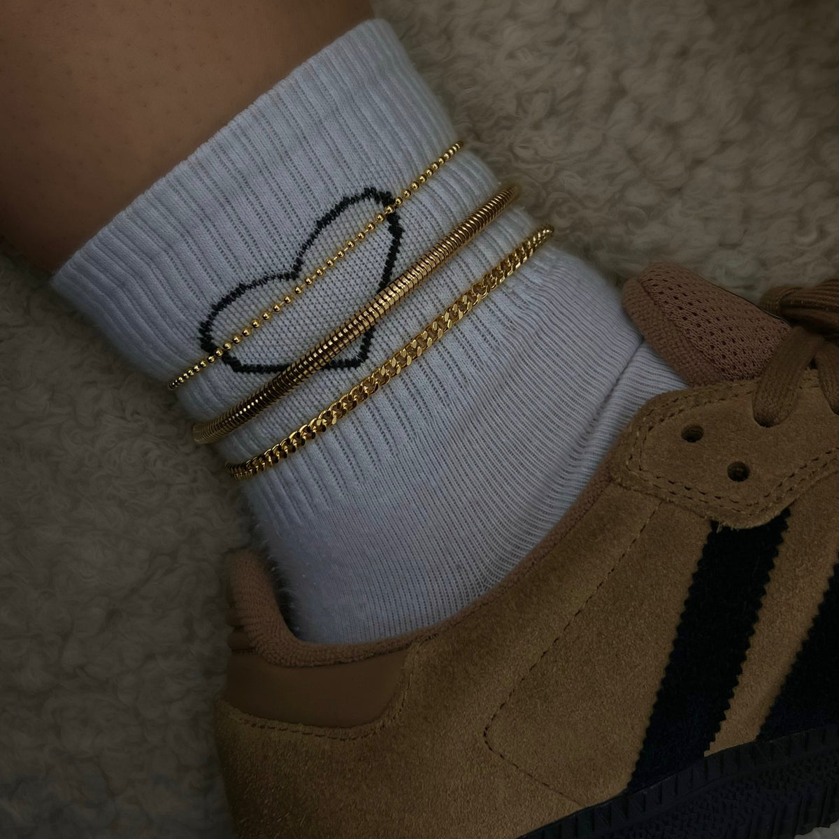 Evry Jewels Baby Angel Anklet