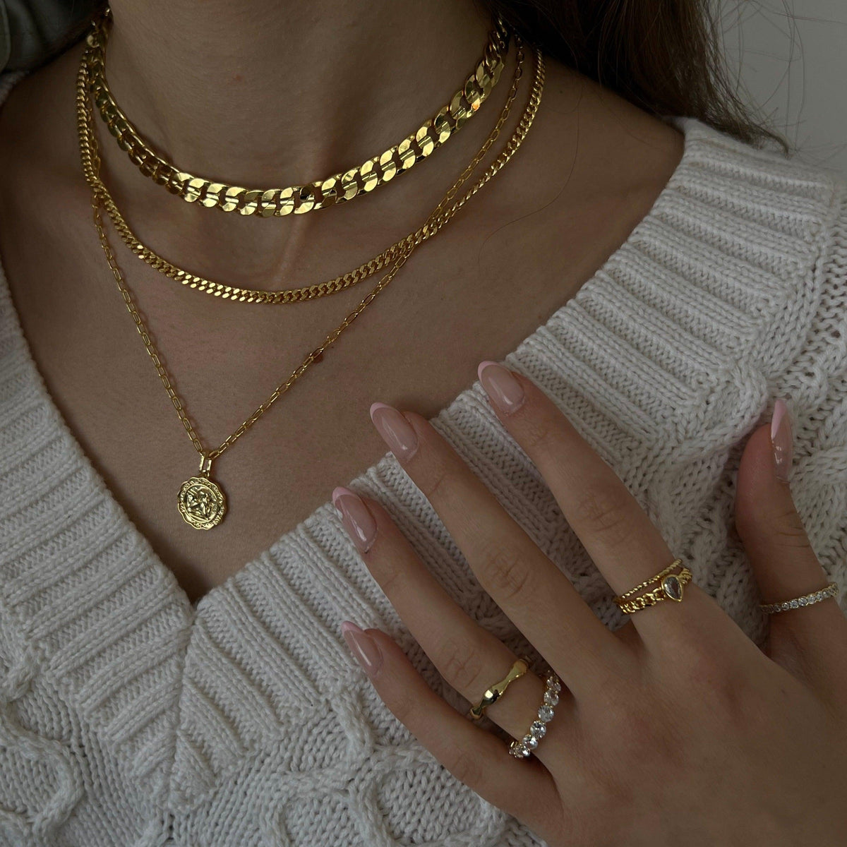 Evry Jewels Baby Devil Necklace