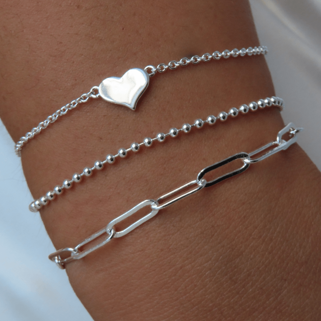 Evry Jewels Ball Chain Bracelet