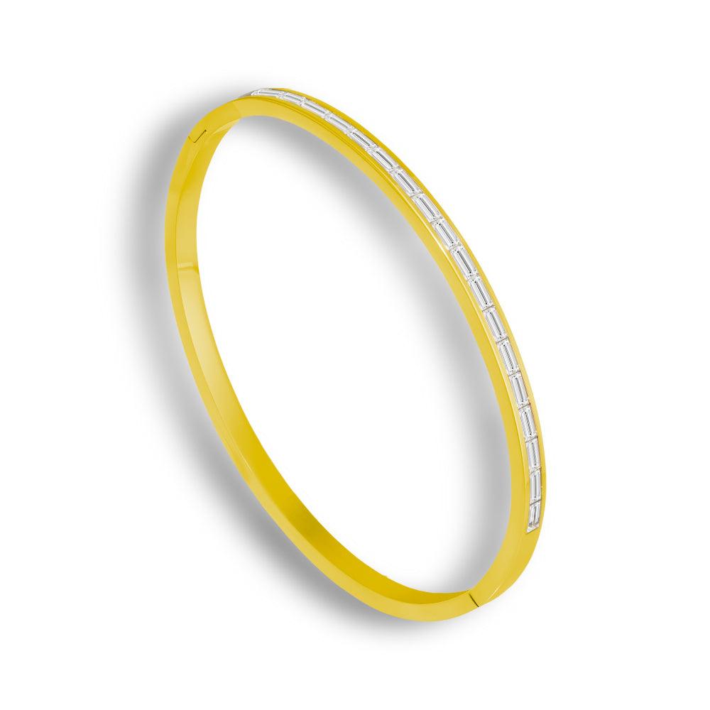 Evry Jewels Waterproof Stainless Steel Bangle