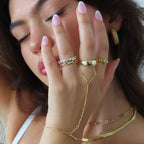Evry Jewels Bar Hand Chain