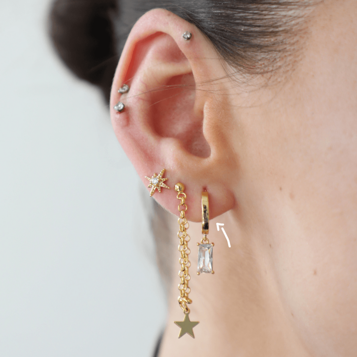 Evry Jewels Celestial Earrings