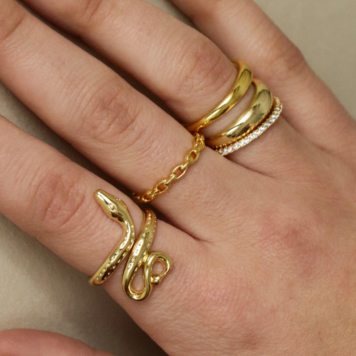 Evry Jewels Chainz Ring