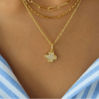 Evry Jewels Charmed Necklace
