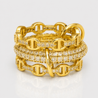 Evry Jewels Dolce Iconic Stacked Ring