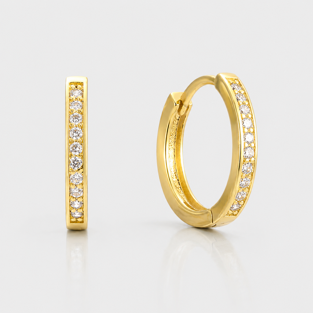 Evry Jewels Eternity Earrings