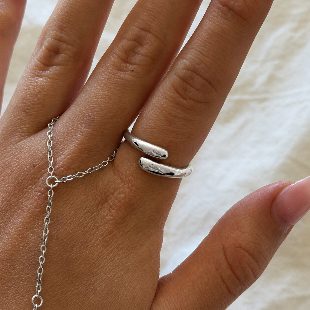 Evry Jewels Two Sided Ring