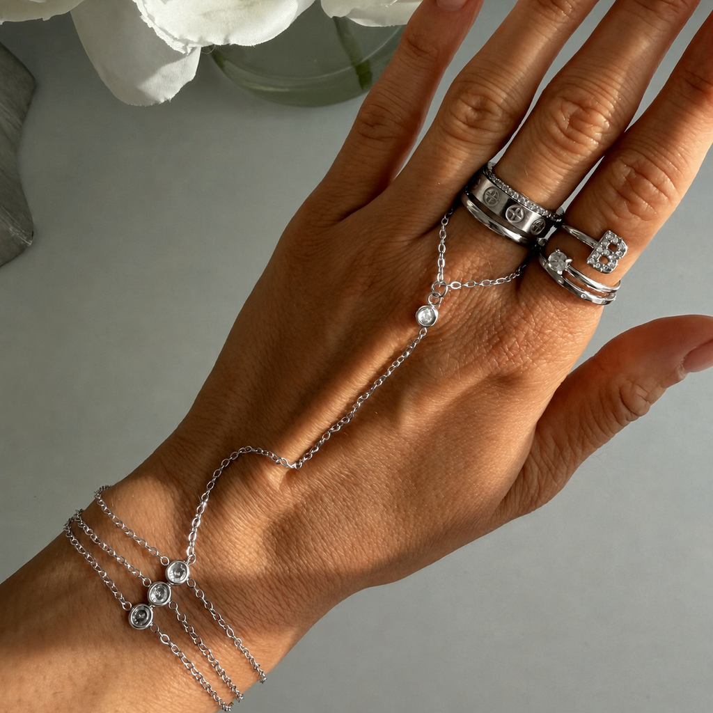 Evry Jewels Viral Hand Chains: Anti Tarnish Waterproof