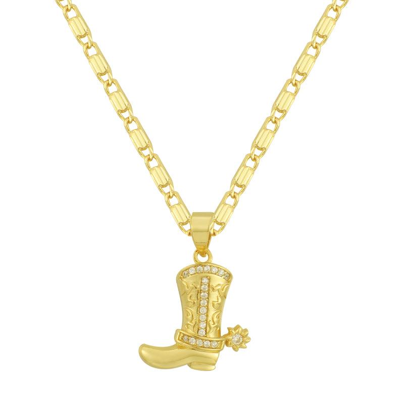 Evry Jewels City Cowgirl Necklace