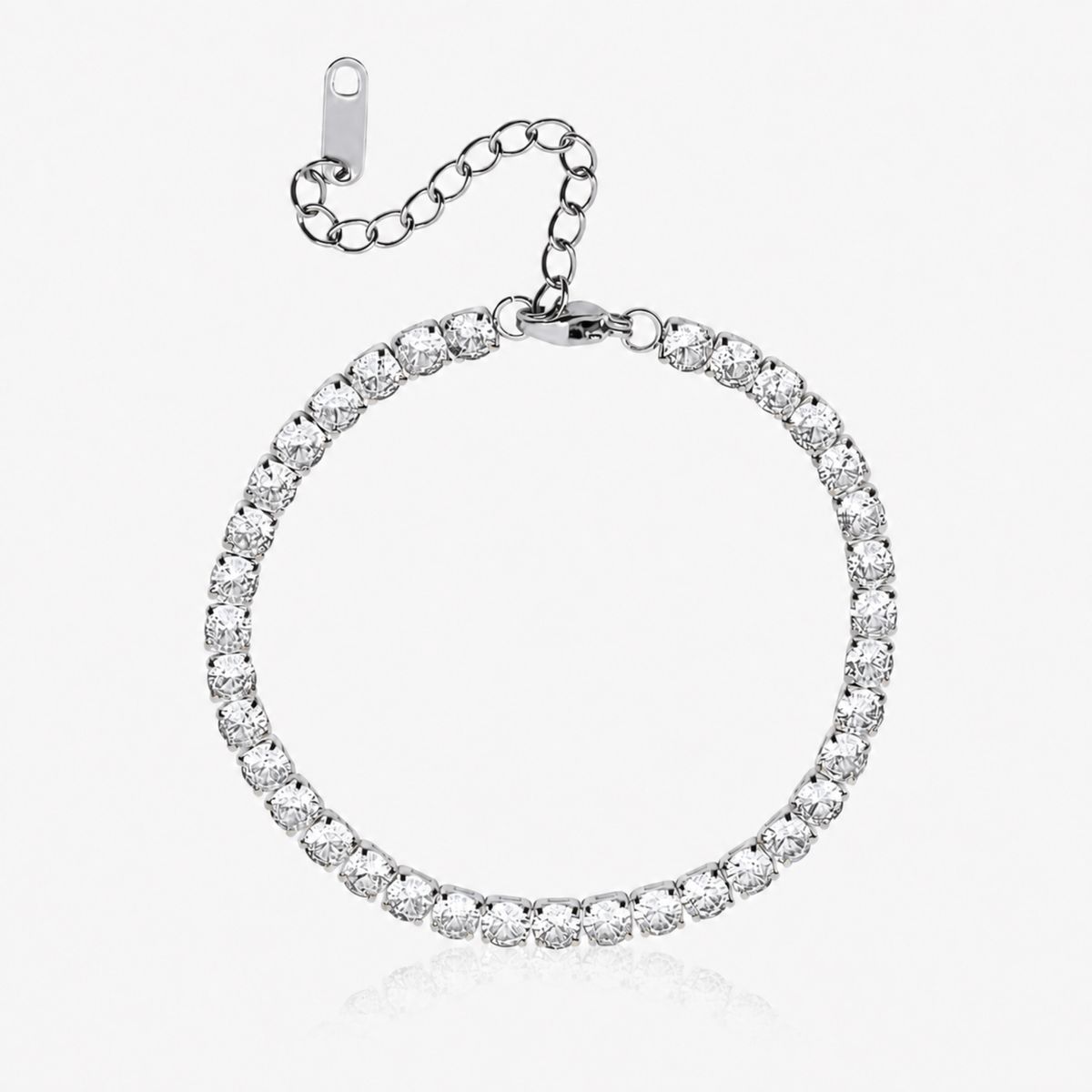 Evry Jewels Champagne Tennis Bracelet