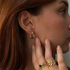 Evry Jewels Cold Hearted Earrings