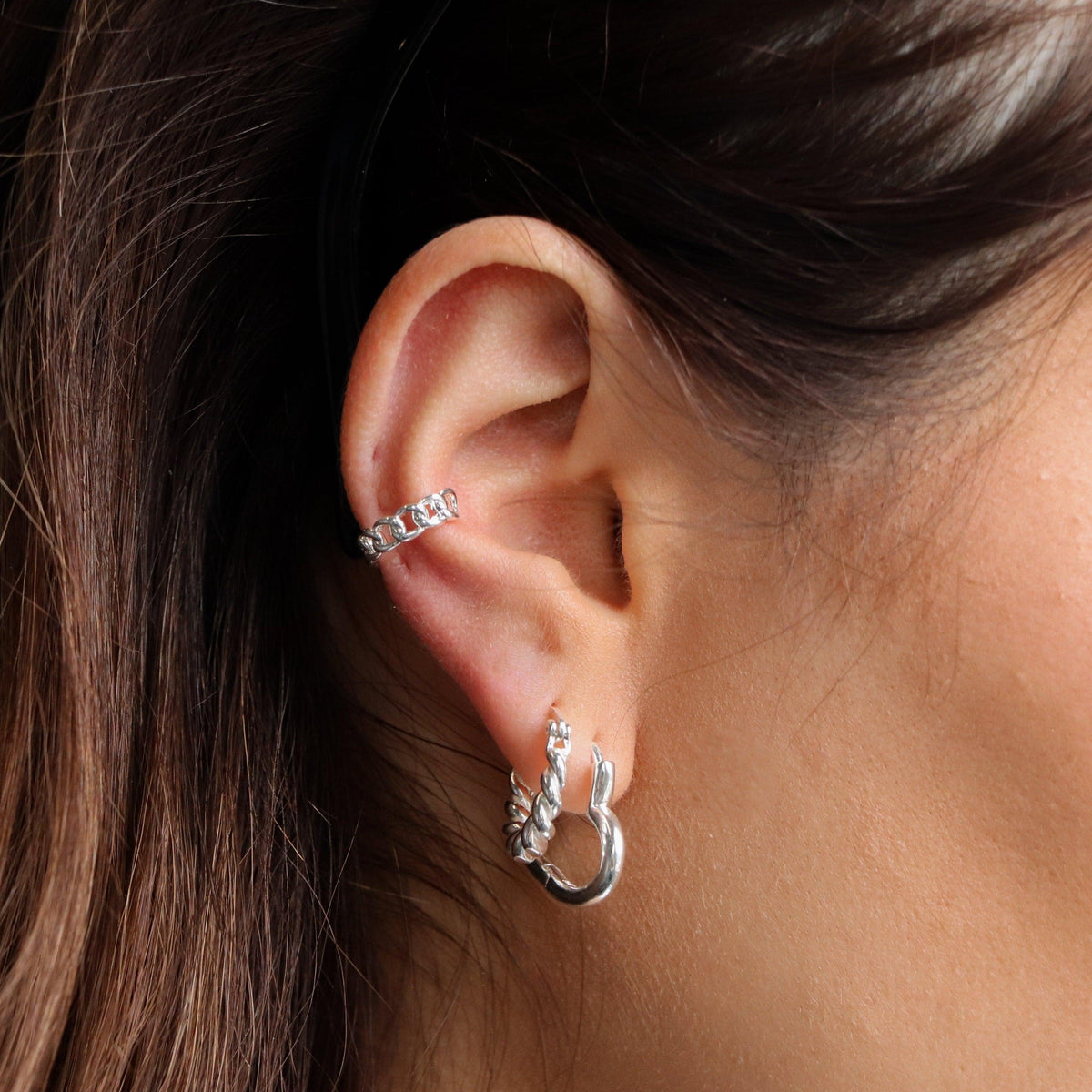 Evry Jewels Cold Hearted Earrings