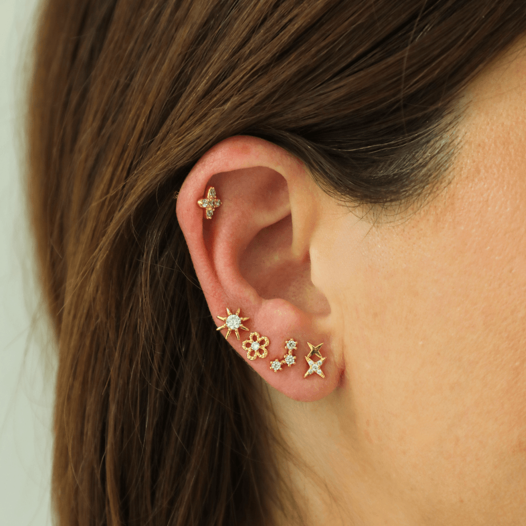 Evry Jewels Constellation Earrings
