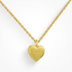 Evry Jewels Custom/Personalized Heart Locket Necklace