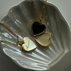 Evry Jewels Custom/Personalized Heart Locket Necklace