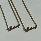 Evry Jewels Custom/Personalized Nameplate Curb Necklace
