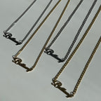 Evry Jewels Custom/Personalized Nameplate Curb Necklace