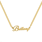 Evry Jewels Custom/Personalized Nameplate Curb Necklace