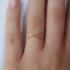 Evry Jewels Double Twist Ring