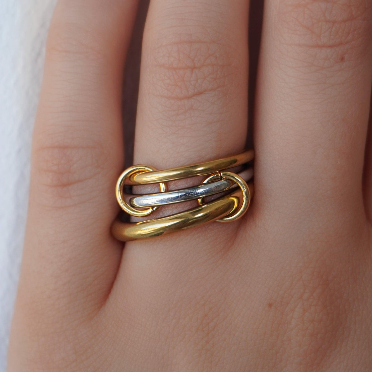 Evry Jewels Cuffed Stacked Ring