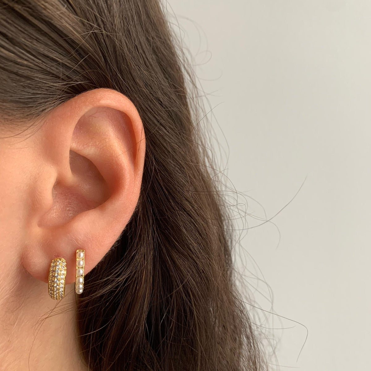 Evry Jewels Dollar Bill Earrings