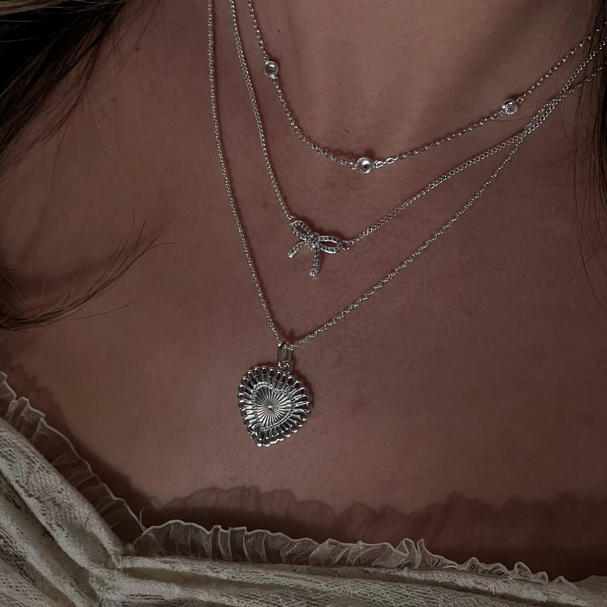 Evry Jewels Dolly Necklace