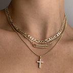 Evry Jewels Don't Cross Me Necklace