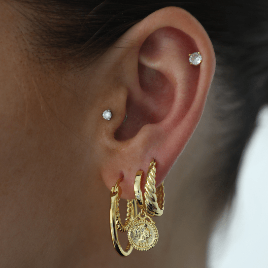 Evry Jewels Don't Get It Twisted Earrings