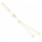 Evry Jewels Double Cross Me Hand Chain