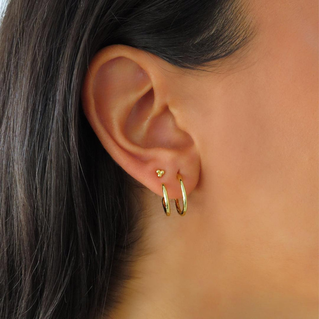 Evry Jewels Double Up Earrings