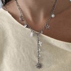 Evry Jewels Wish Upon a Charm Lariat Necklace