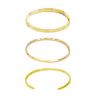 Evry Jewels Essential 3-Piece Bangle Bundle