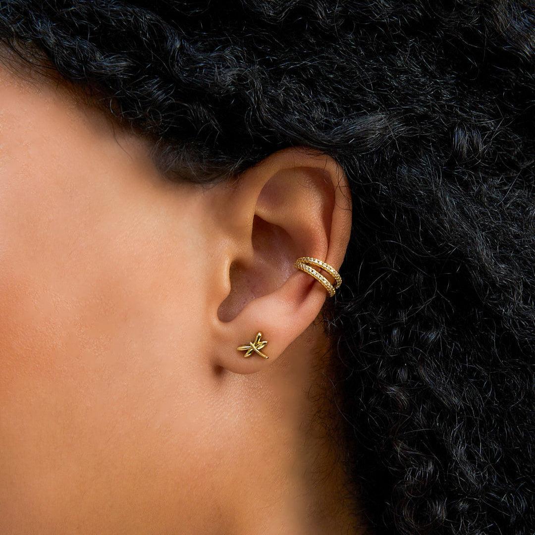 Evry Jewels Eternity Ear Cuff