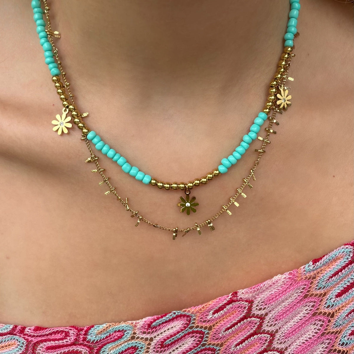 Evry Jewels Blue Crush Necklace