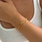 Evry Jewels Ripple Glow Bangle