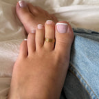 Evry Jewels Bold Babe 2-Piece Toe Rings Set