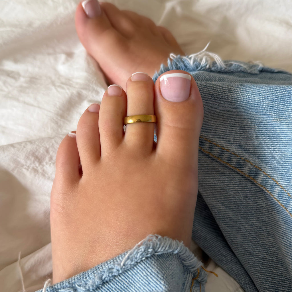 Evry Jewels Bare Glow 3-Piece Toe Rings Set