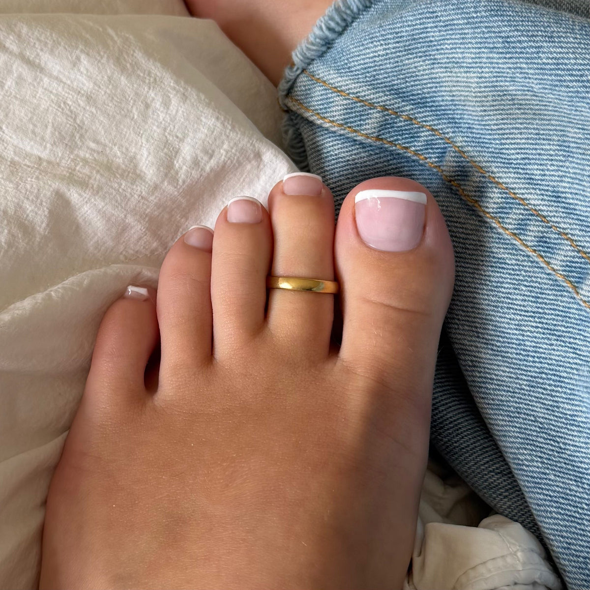 Evry Jewels Bare Glow 3-Piece Toe Rings Set