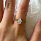 Evry Jewels Heartline Ring