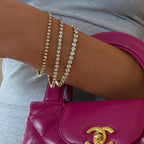 Evry Jewels Champagne Tennis Bracelet