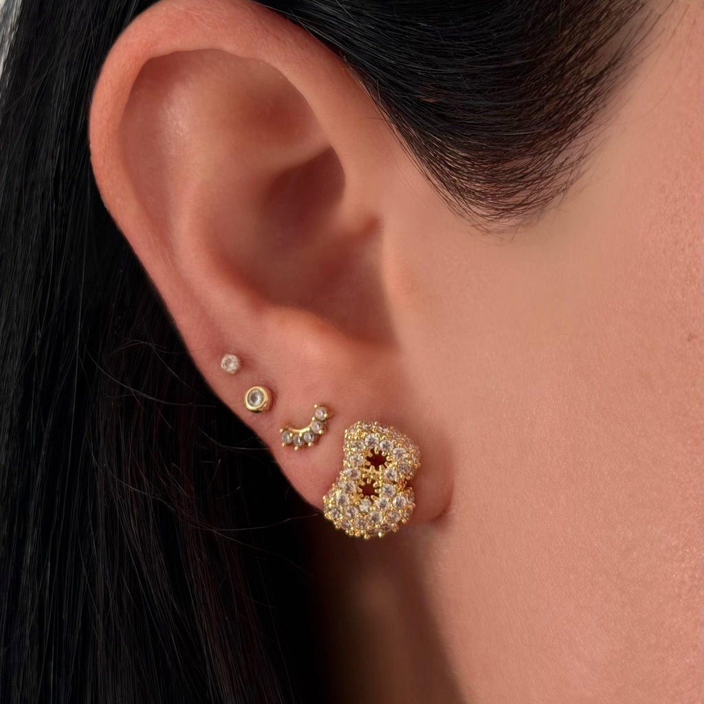 Evry Jewels Adore Me Earring. Ring & Necklace 3 Piece Bundle