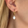 Evry Jewels Pure Pearl Earrings