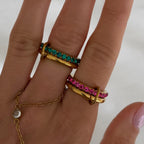 Evry Jewels Rosie Glow Stacked Ring