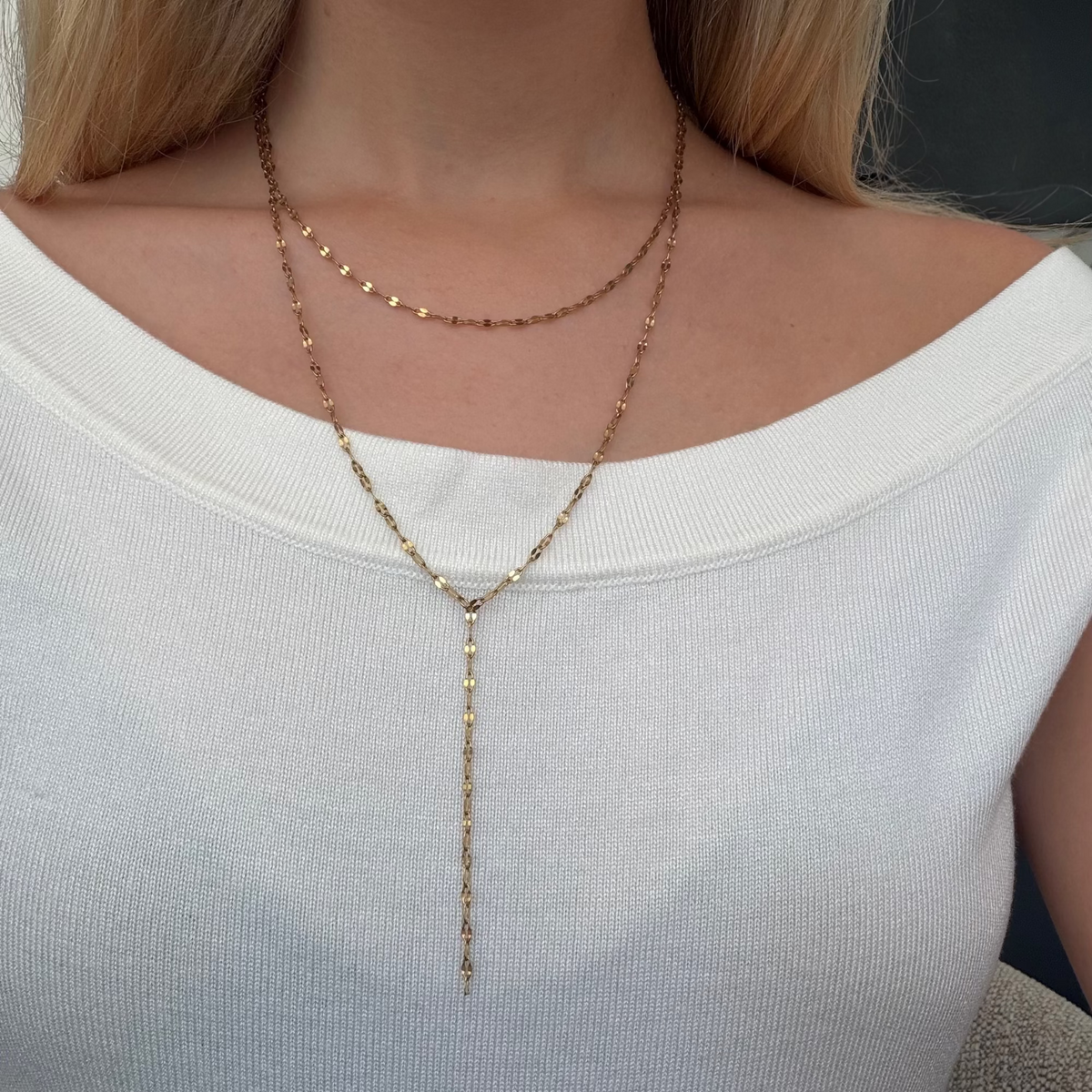 Evry Jewels Dreamers Lariat Necklace